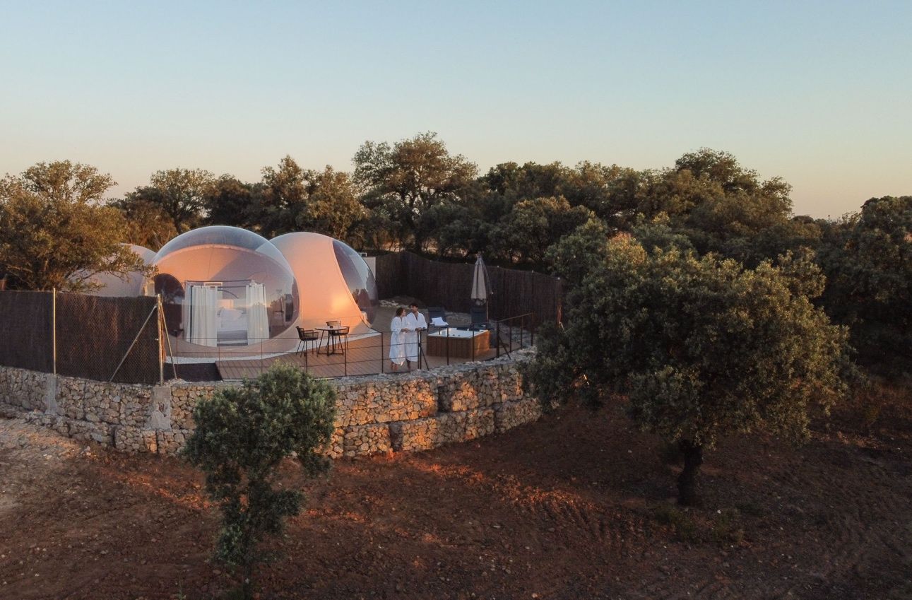 Miluna Open Nature Rooms ofrece dormir bajo las estrellas a menos de una hora de Madrid